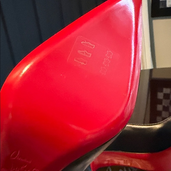 🔥 Authentic Christian Louboutin Clare Black Pumps – Nappa Leather 80mm – NWT 🔥 - Picture 5 of 17